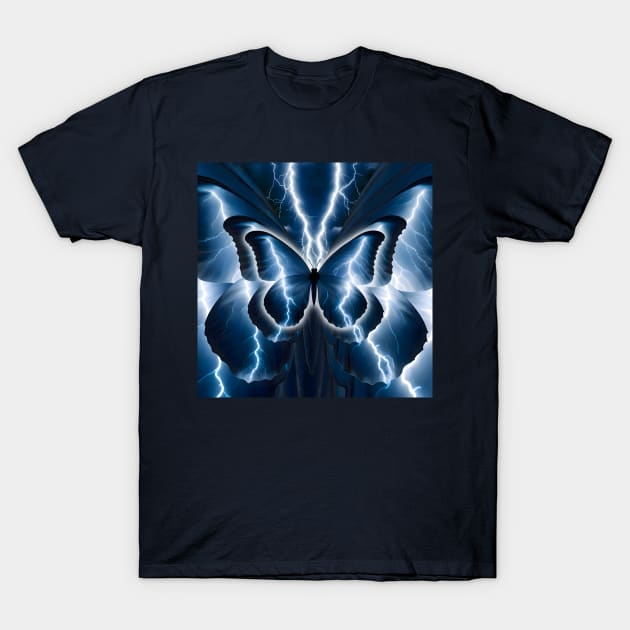 Lightning Butterfly T-Shirt by Nuletto
